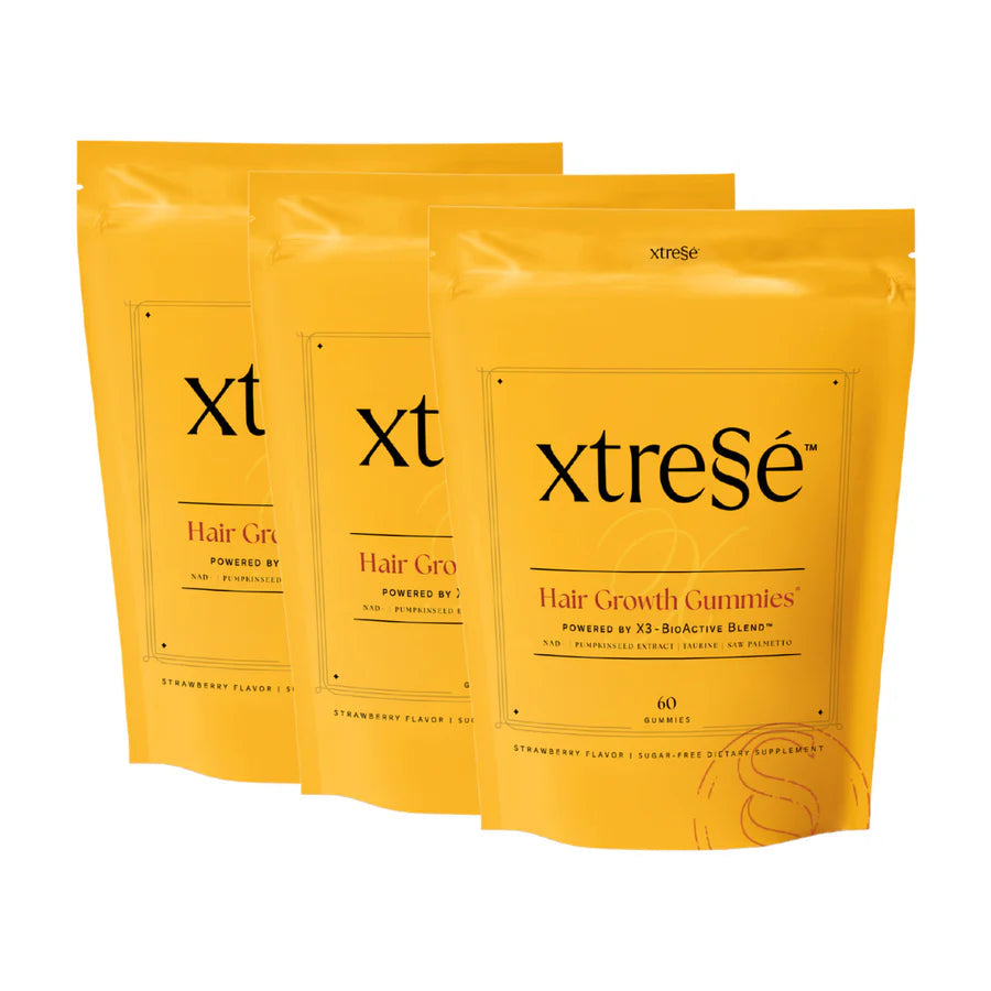 Xtresse Hair Growth Gummie 90 Day Bundle