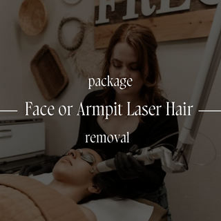 Face or Armpit Laser Hair Removal Package