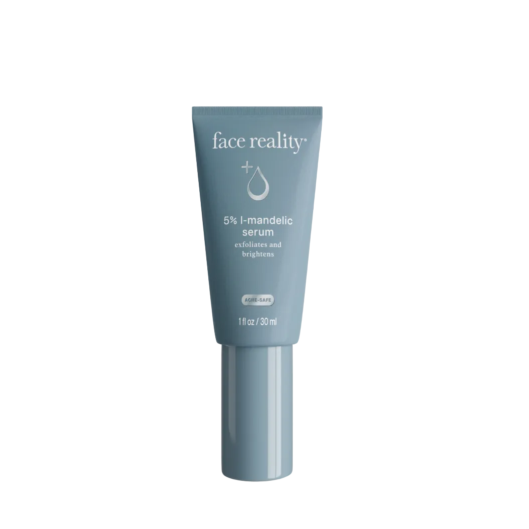 A tube of Face Reality 5% L-Mandelic Serum 