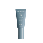 A tube of Face Reality Retinal B3 Serum on white and blue packaging that indicates gently corrects and renews.