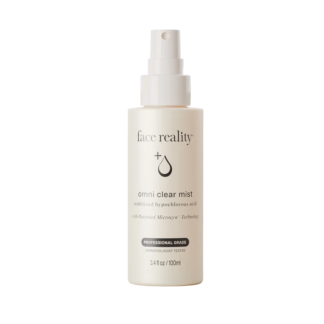Face Reality Omni Clear Mist bottle 